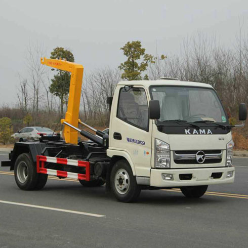 凯马4-5方勾臂式垃圾车-4-5方勾臂式垃圾车