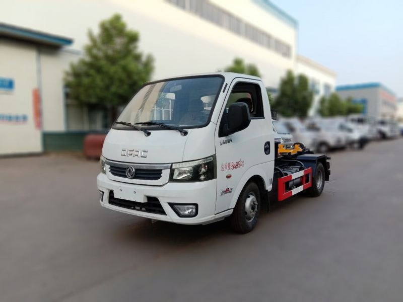 东风途逸3方勾臂式垃圾车-2-3立方勾臂式垃圾车