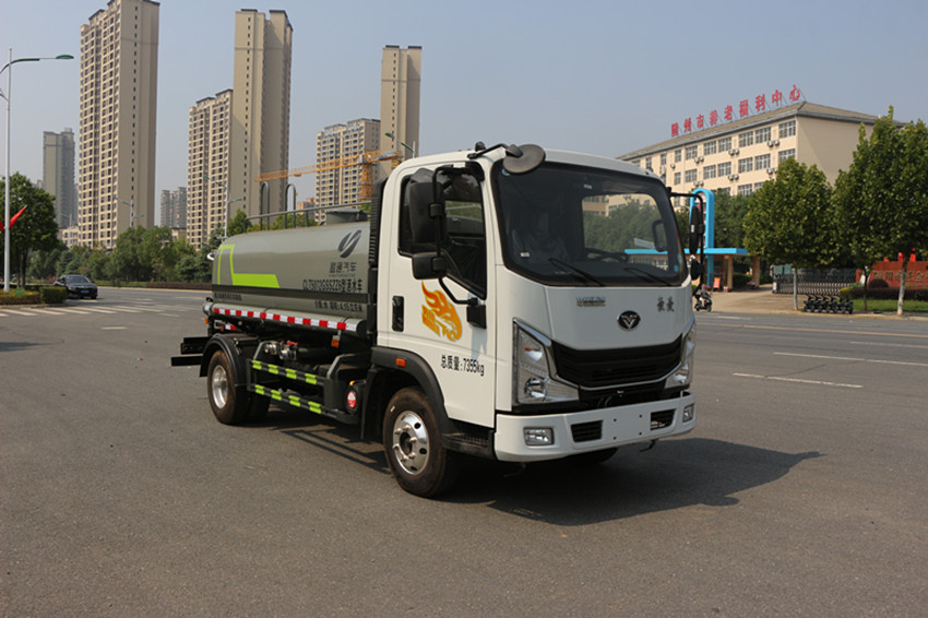 重汽豪曼5吨洒水车-重汽豪曼5吨洒水车价格-湖北盈通