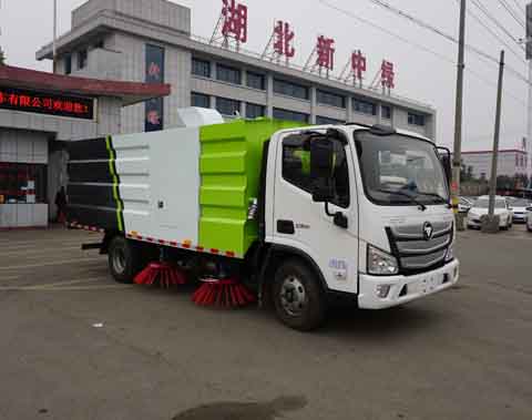 中洁牌XZL5083TSL6型扫路车