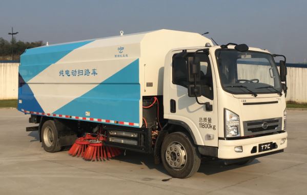 比亚迪牌XBE5120TSLBEV型纯电动扫路车