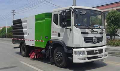 华通牌HCQ5120TSLEQNG6型扫路车
