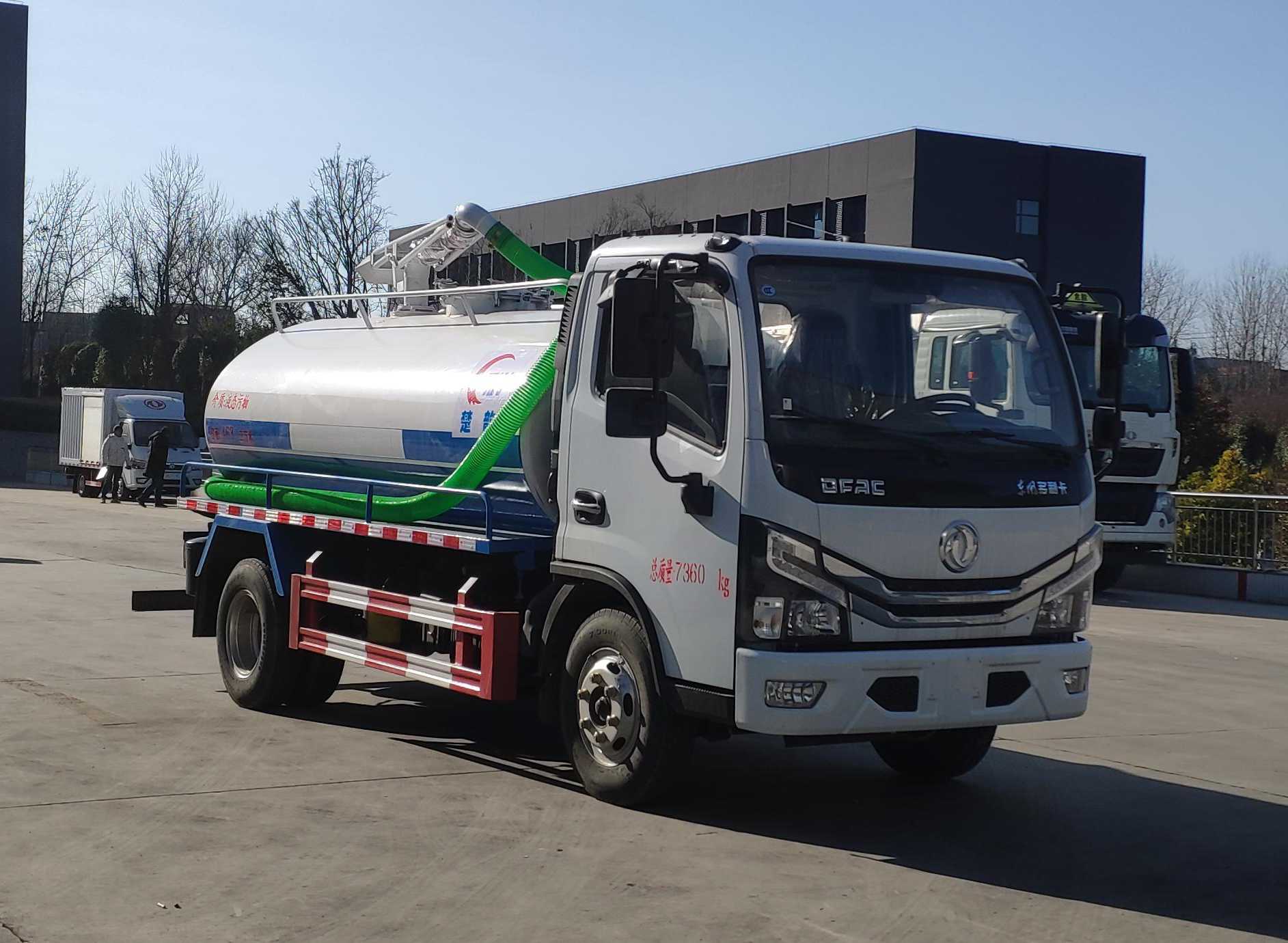 楚韵牌EZW5075GXEE6型吸粪车