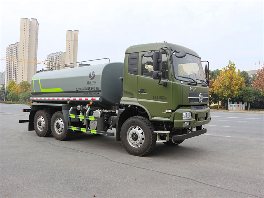 东风天锦六驱10方洒水车-沙漠高山矿山专用洒水车